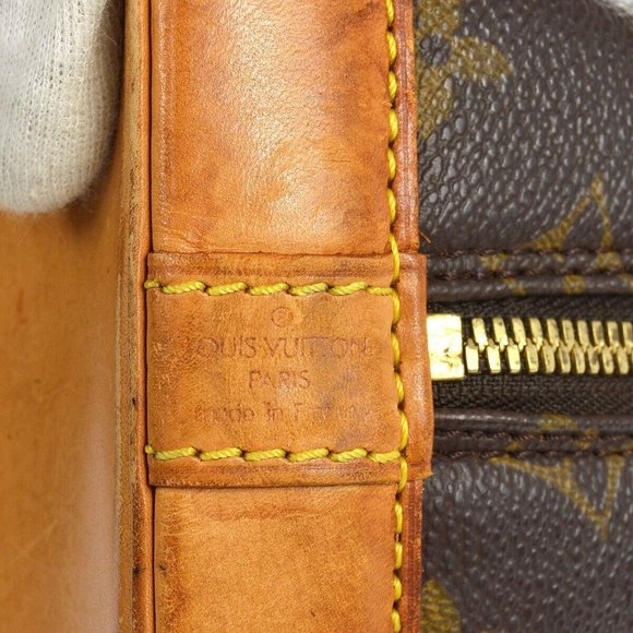 MAKE ME AN OFFER!! 789320N Louis Vuitton Satchel Bag Alma Brown Monogram - Picture 3 of 7